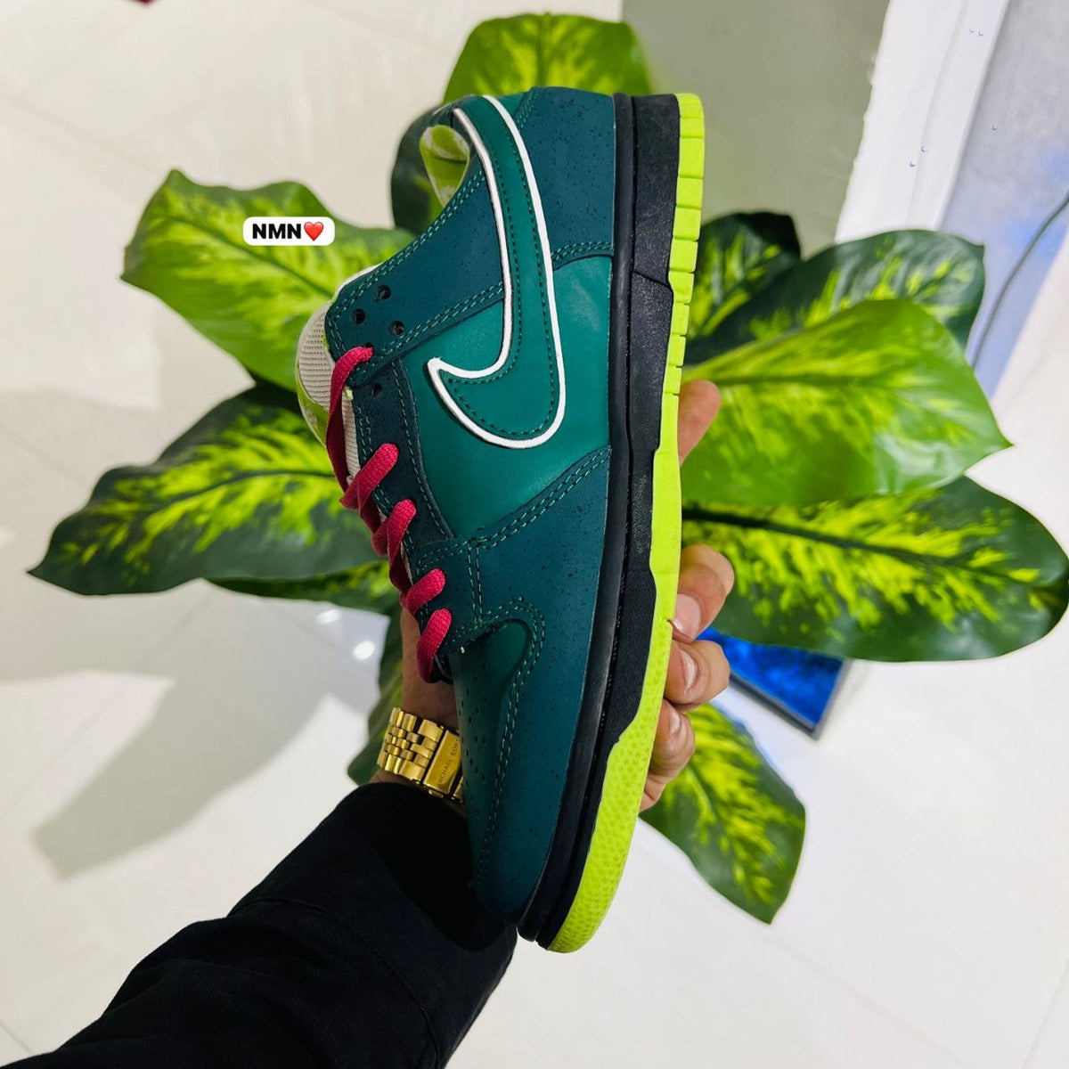 Shoes nike sb dunk green