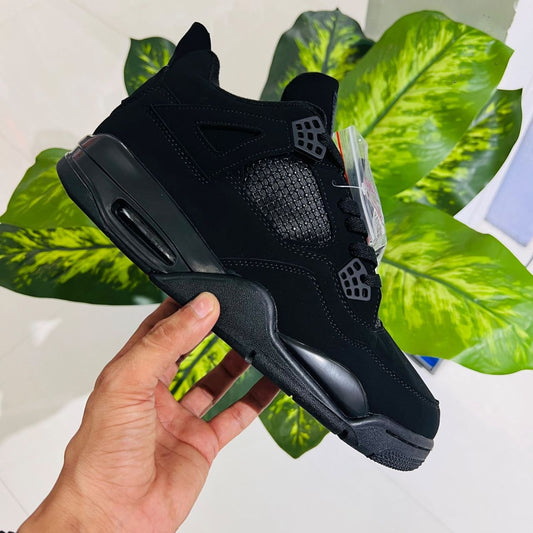 Shoes nike air jordan retro 4 black cat