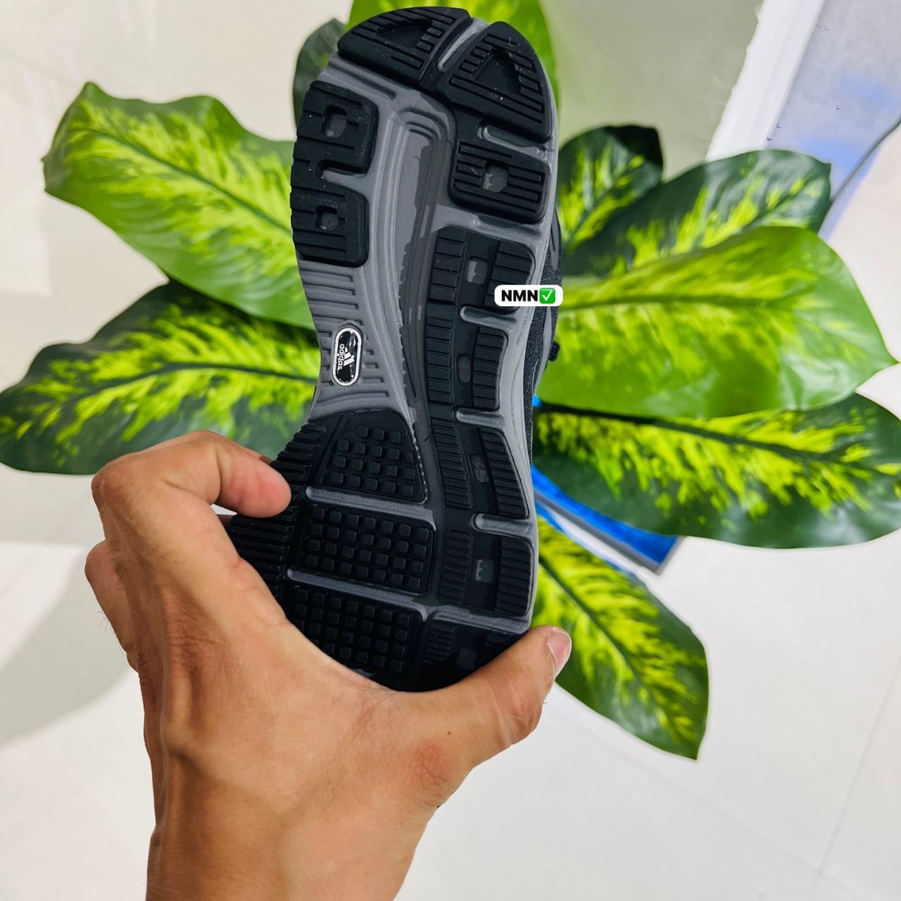 Shoes adidas run black grey