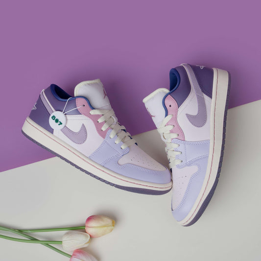 Shoes nike air jordan 1 low pastel purple 💜