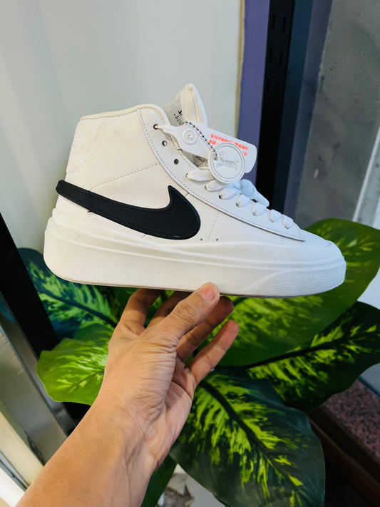 Shoes nike blazer bold high white
