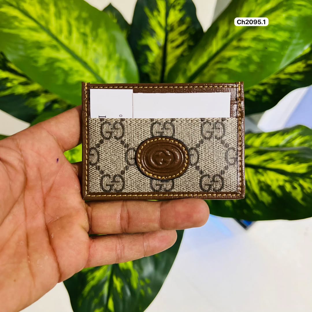 Card holder gucci print premium