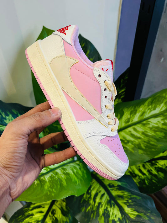 Shoes nike air jordan 1 low travis scott jack cactus pink