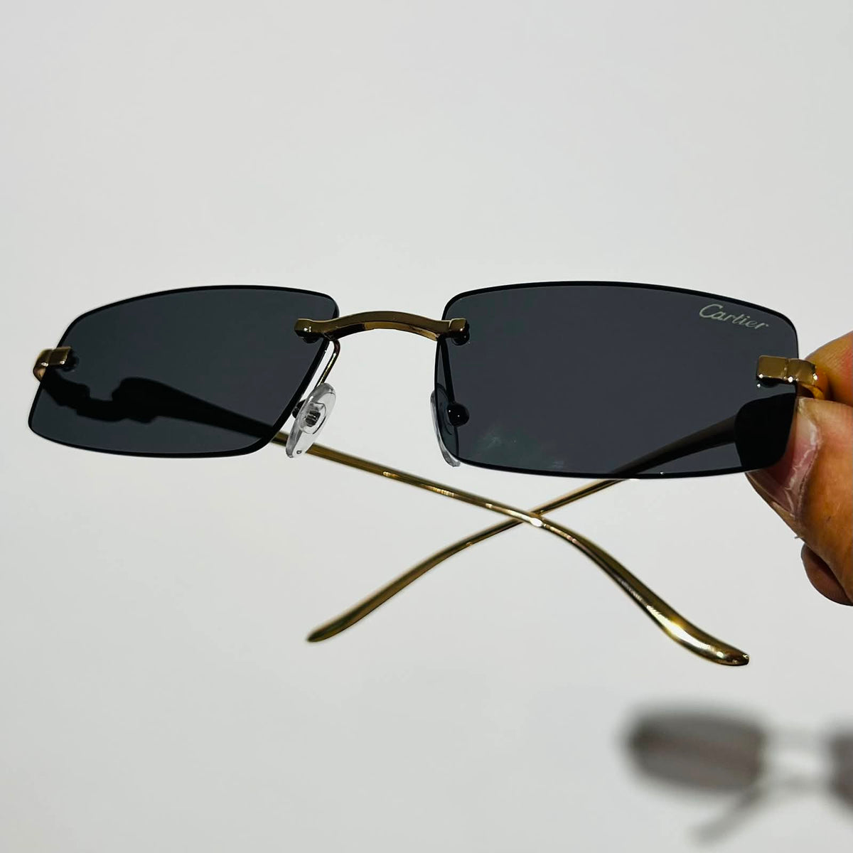 Shades cartier frameless black