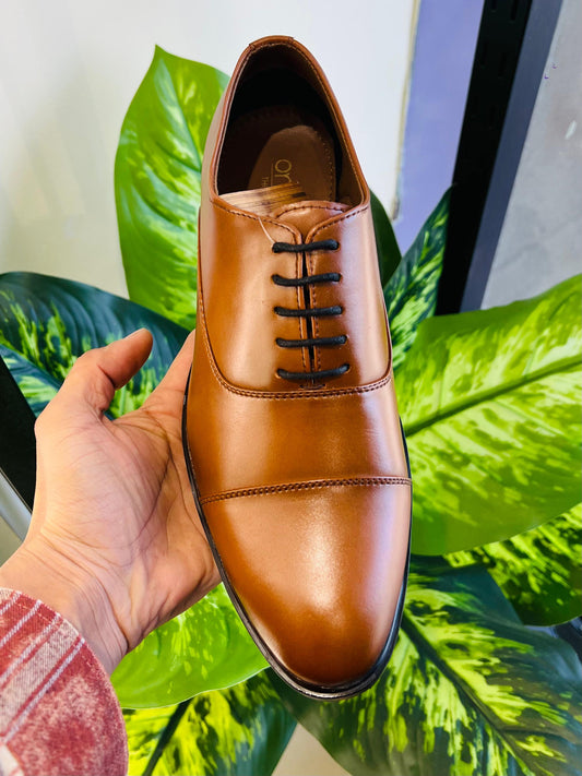 Formal belly laces tan