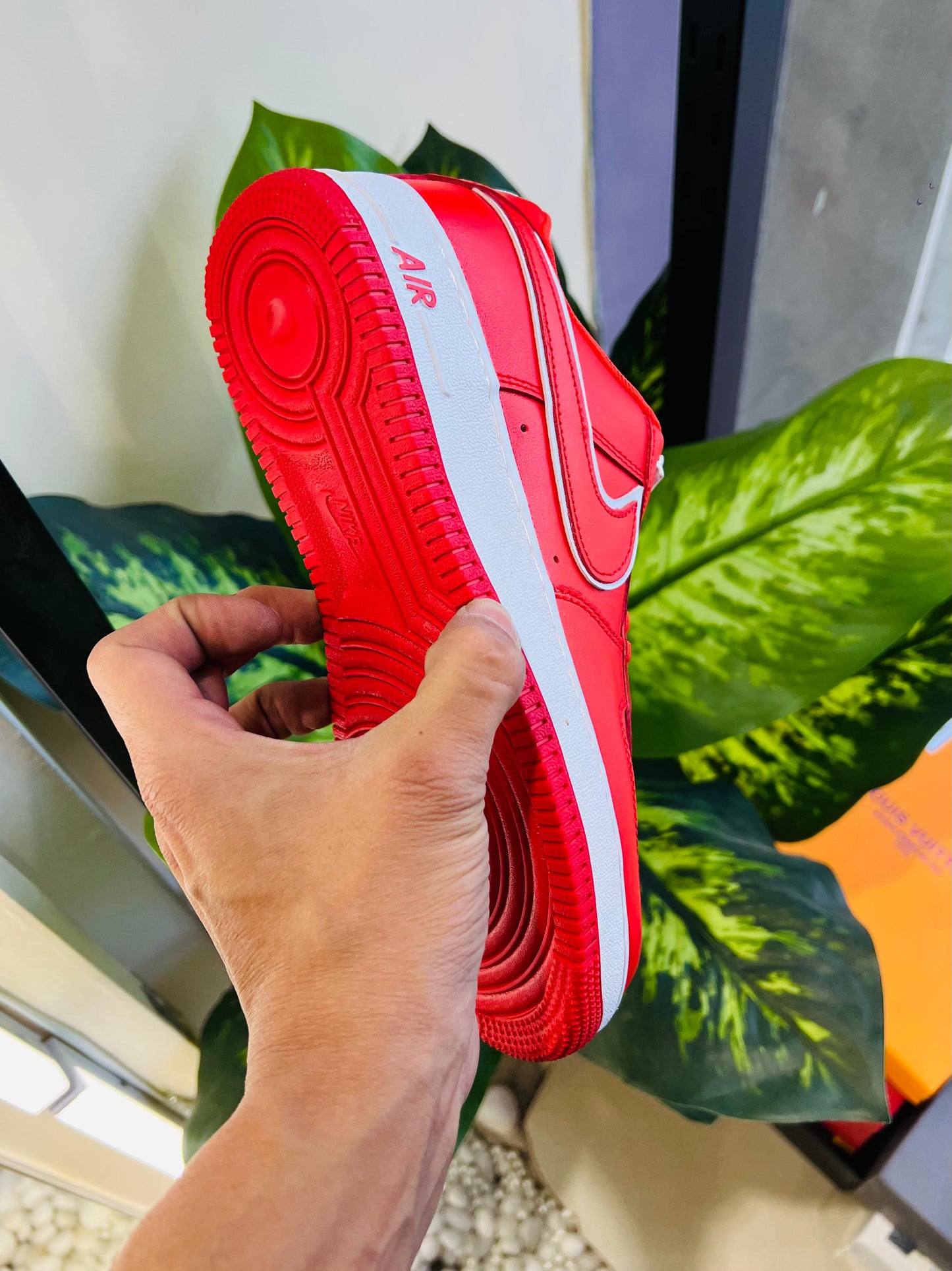 Shoes Nike airforce 1 red