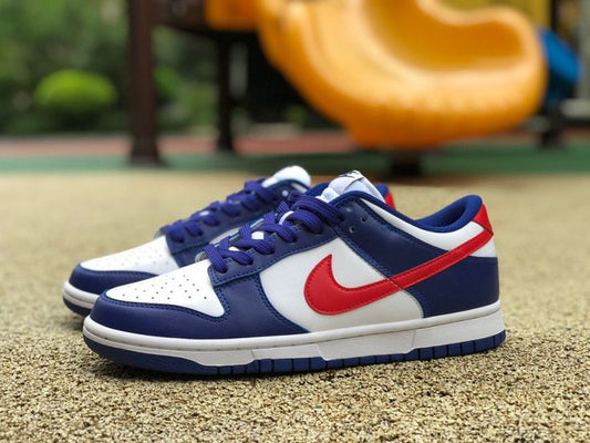 Shoes nike sb dunk low usa 🇺🇸 blue red white
