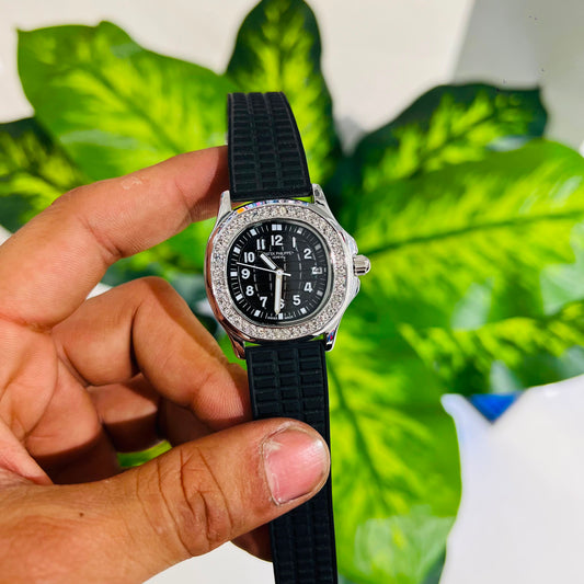 Girls watch pp black