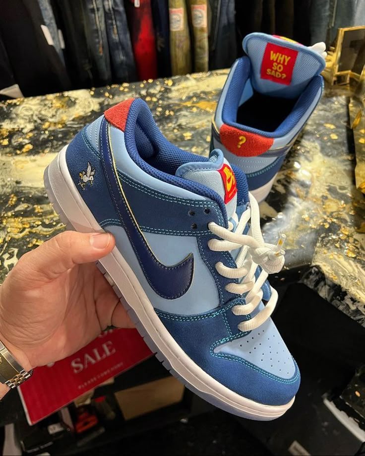 Shoes nike dunk blue 💙 low pro
