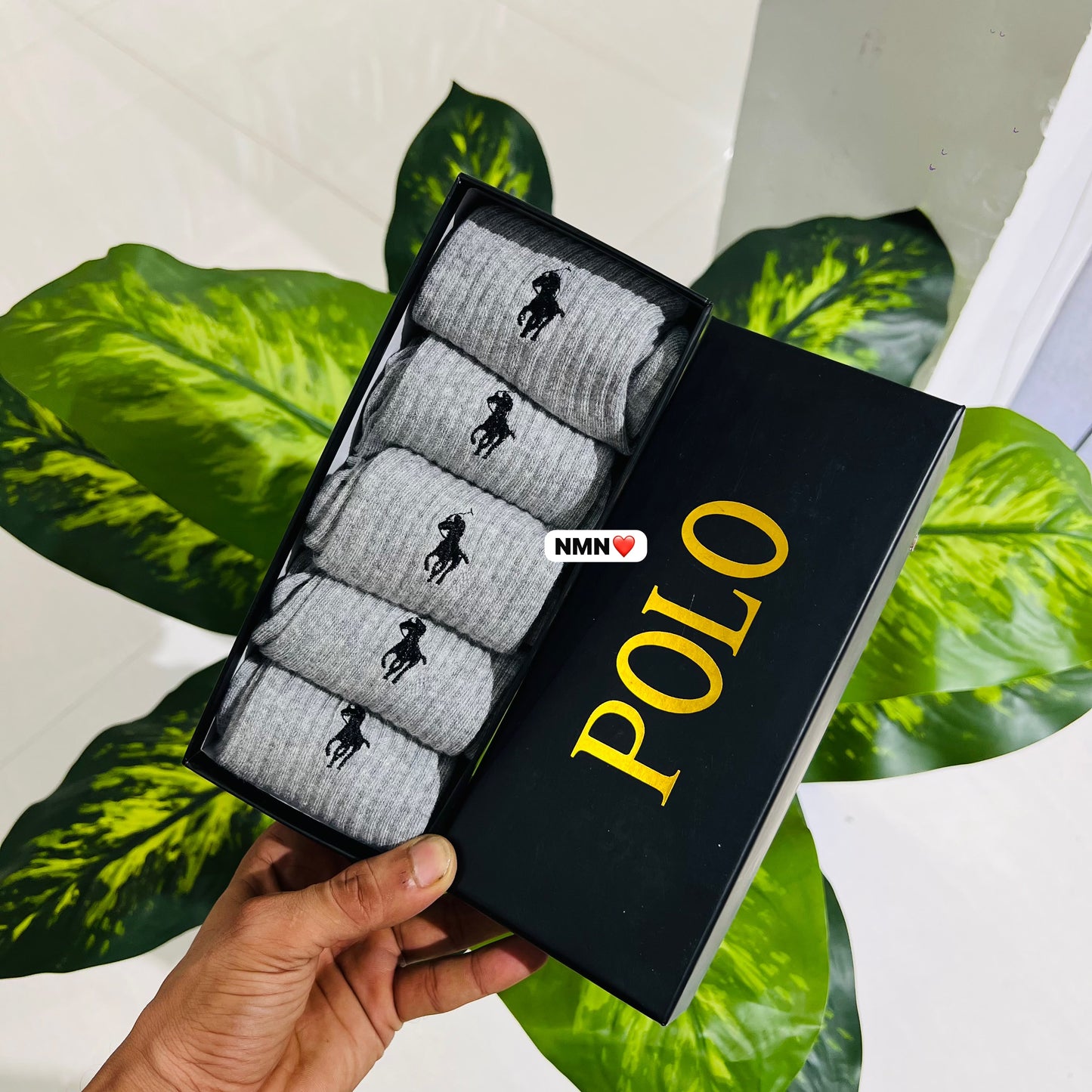 Socks box premium polo