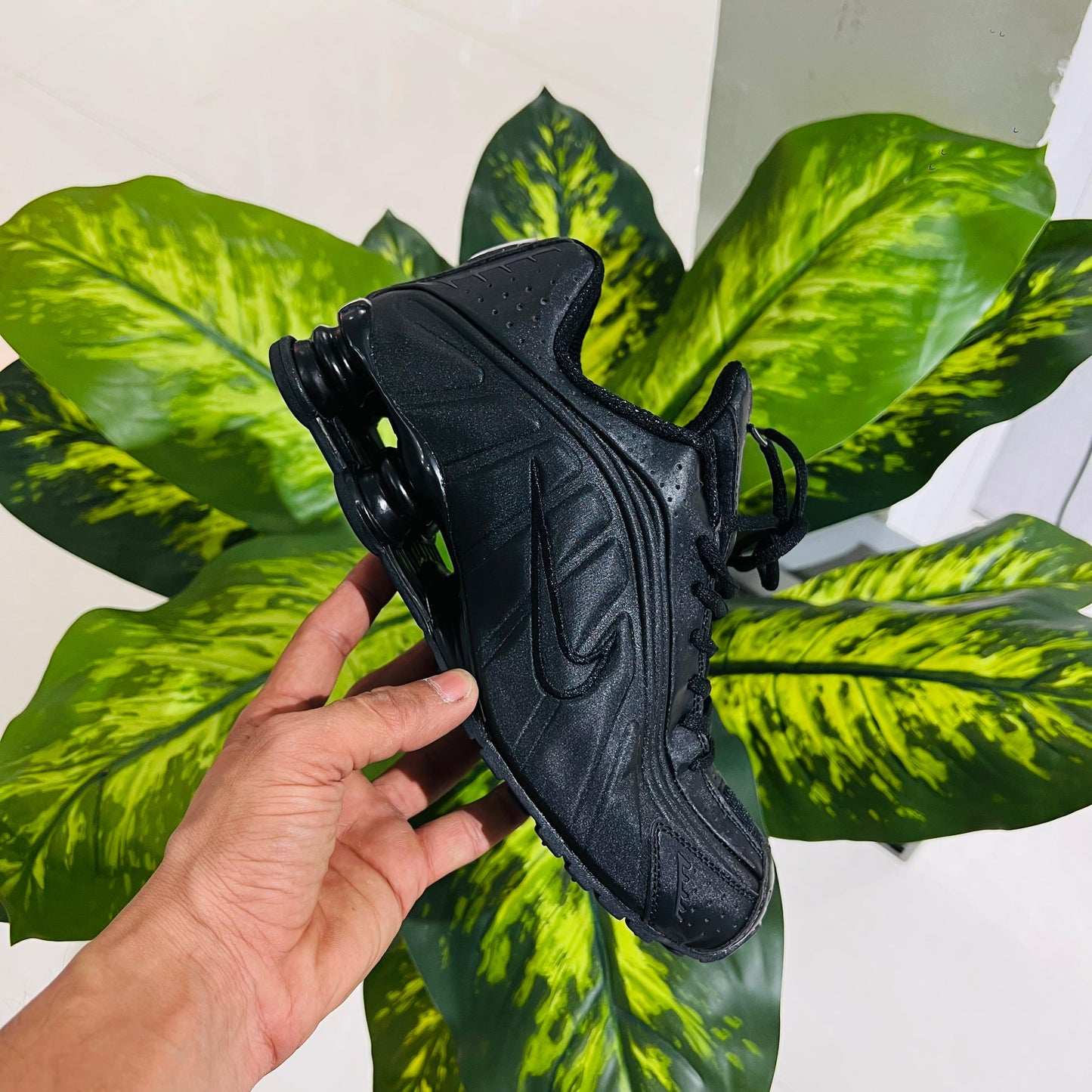 Shoes nike shox all black