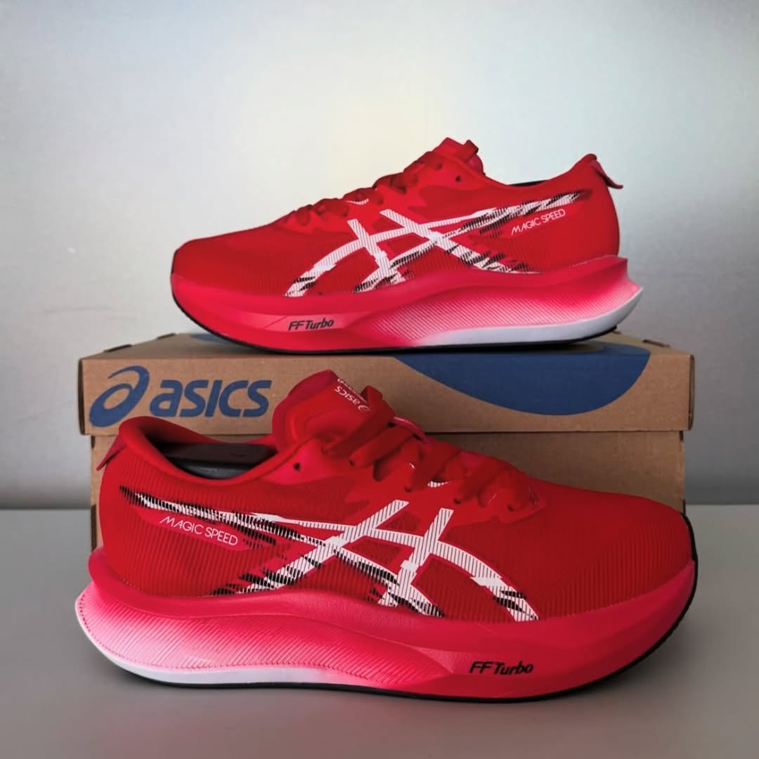Shoes asics red magic speed ff blast red