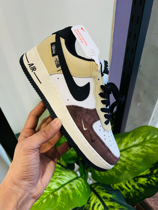 Shoes nike airforce 1 x the north face x stussy