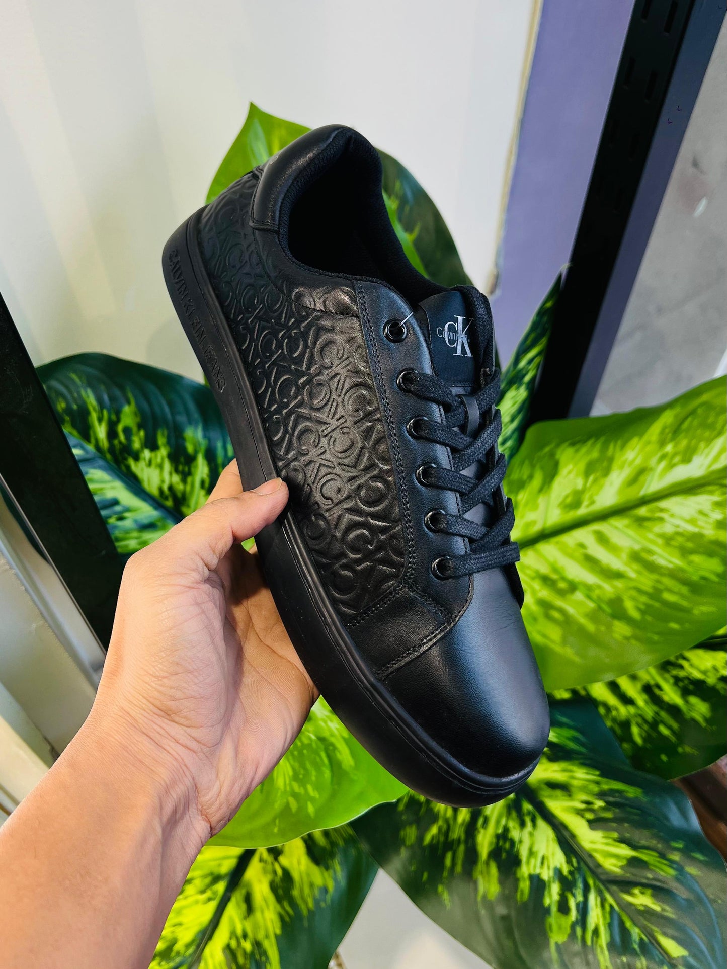 Shoes ck sneakers all black