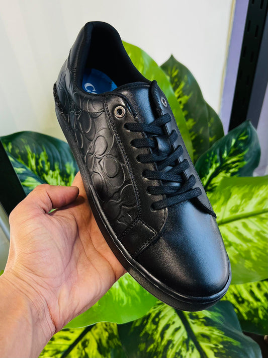 Shoes coach all black sneakers