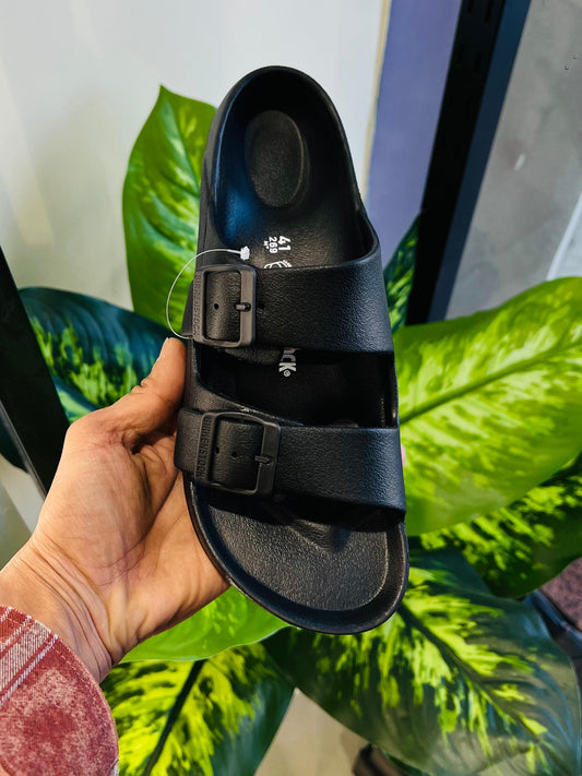 Slippers birkenstock black unibody