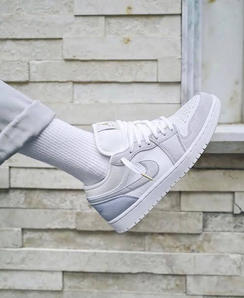 Shoes nike air jordan 1 low paris grey