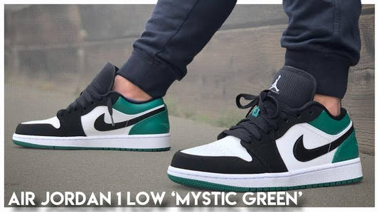 Shoes nike air jordan 1 low mystic green 💚
