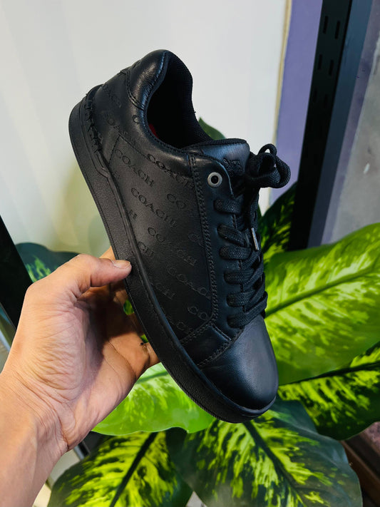 Shoes coach sneakers black
