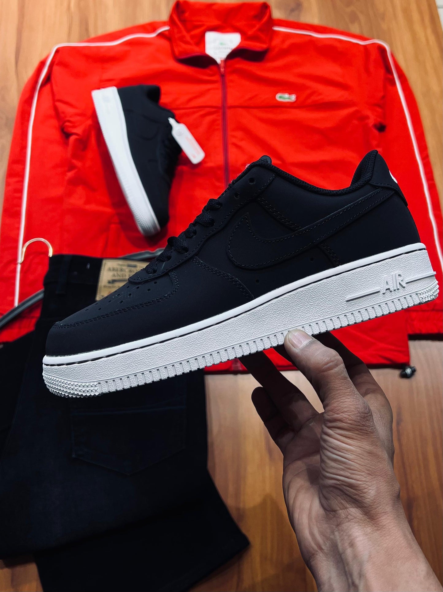 Shoes nike airforce 1 black white