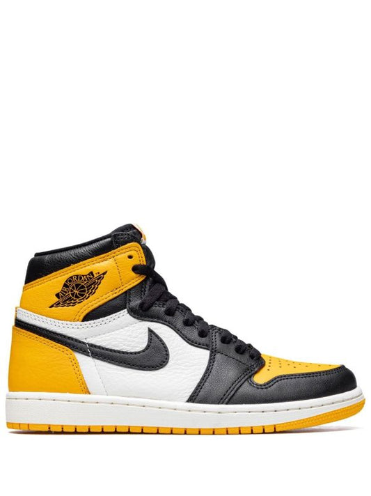 Shoes nike air jordan 1 taxi 🚕 yellow mustard 💛 black