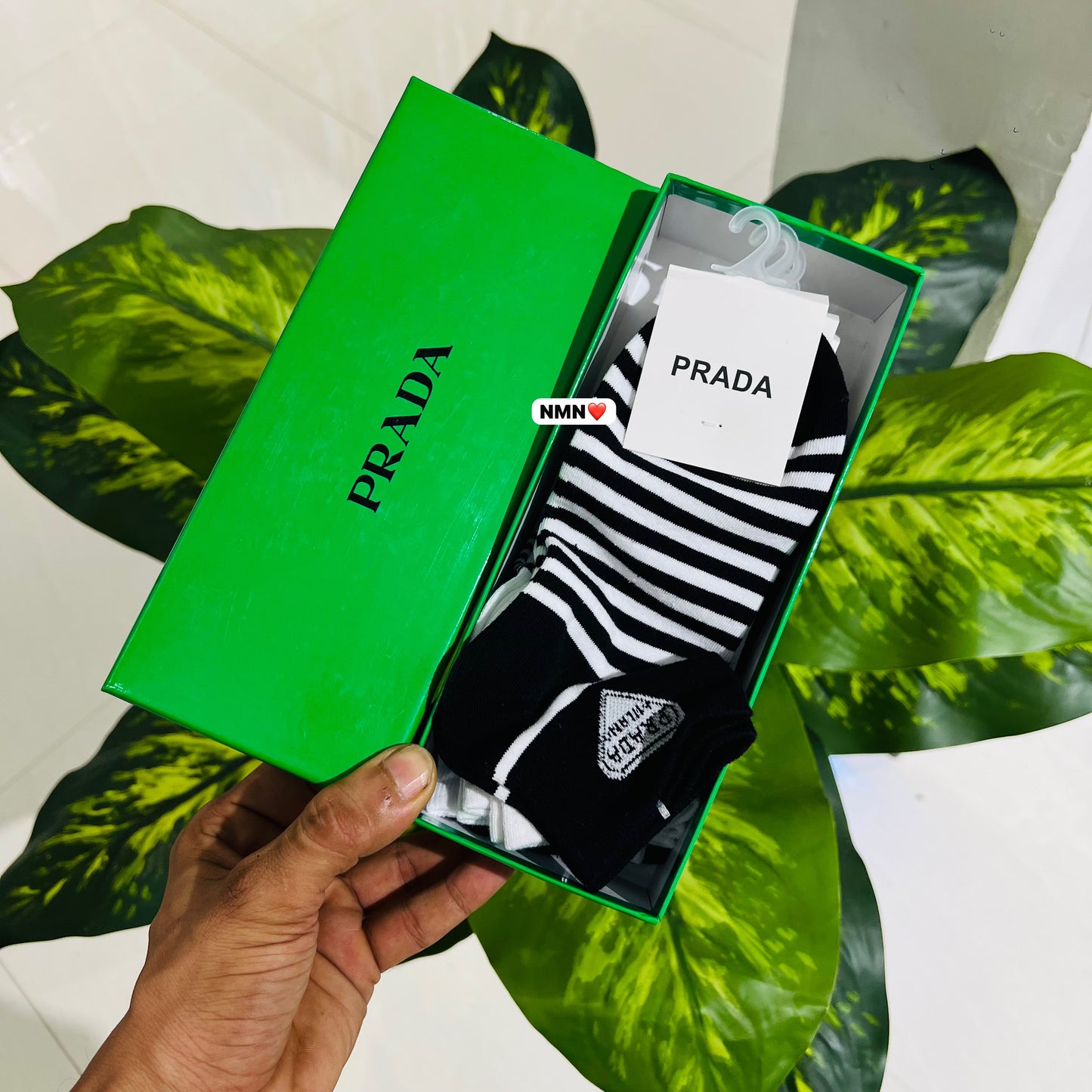 Socks box premium prada2