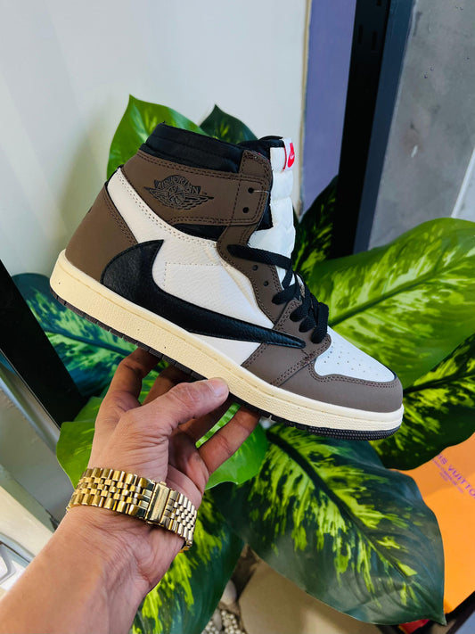 Shoes nike air jordan 1 x travis scott mocha