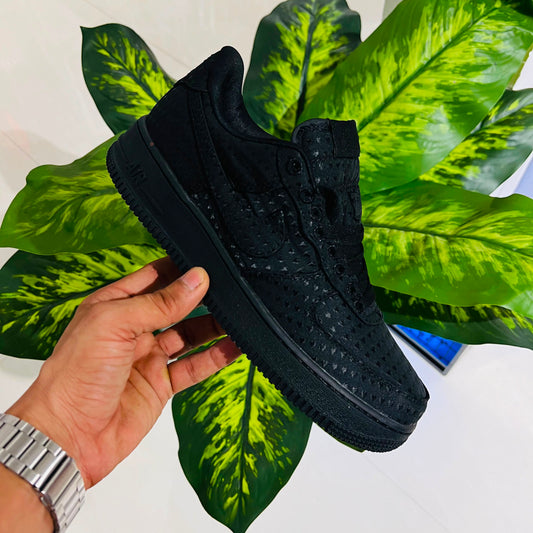 Shoes nike airforce 1 black satan
