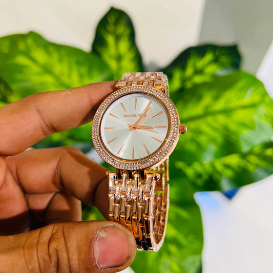 Girls watch mk rose gold