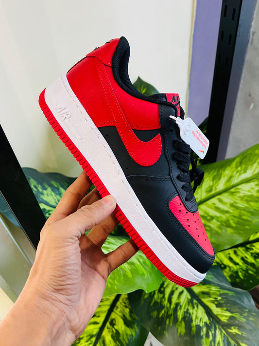 Shoes nike airforce 1 black red