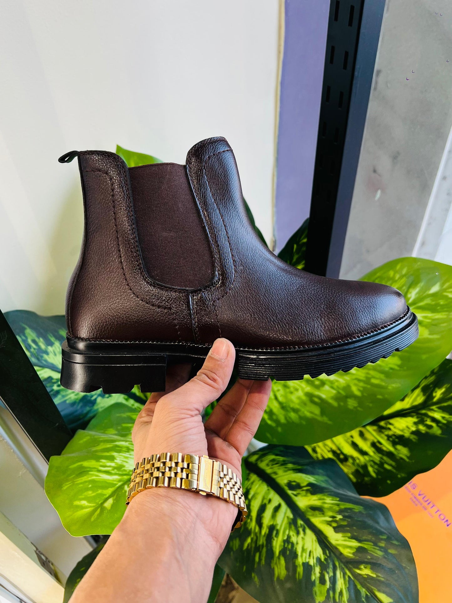 Formal chelsea franco dark brown