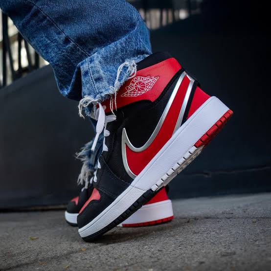 Shoes nike air jordan 1 rm easy on red black