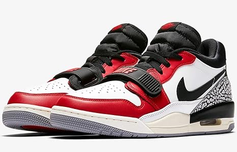 Shoes nike air jordan legacy 312 red black white off white