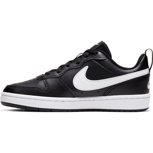 Shoes nike court borough low black white matching