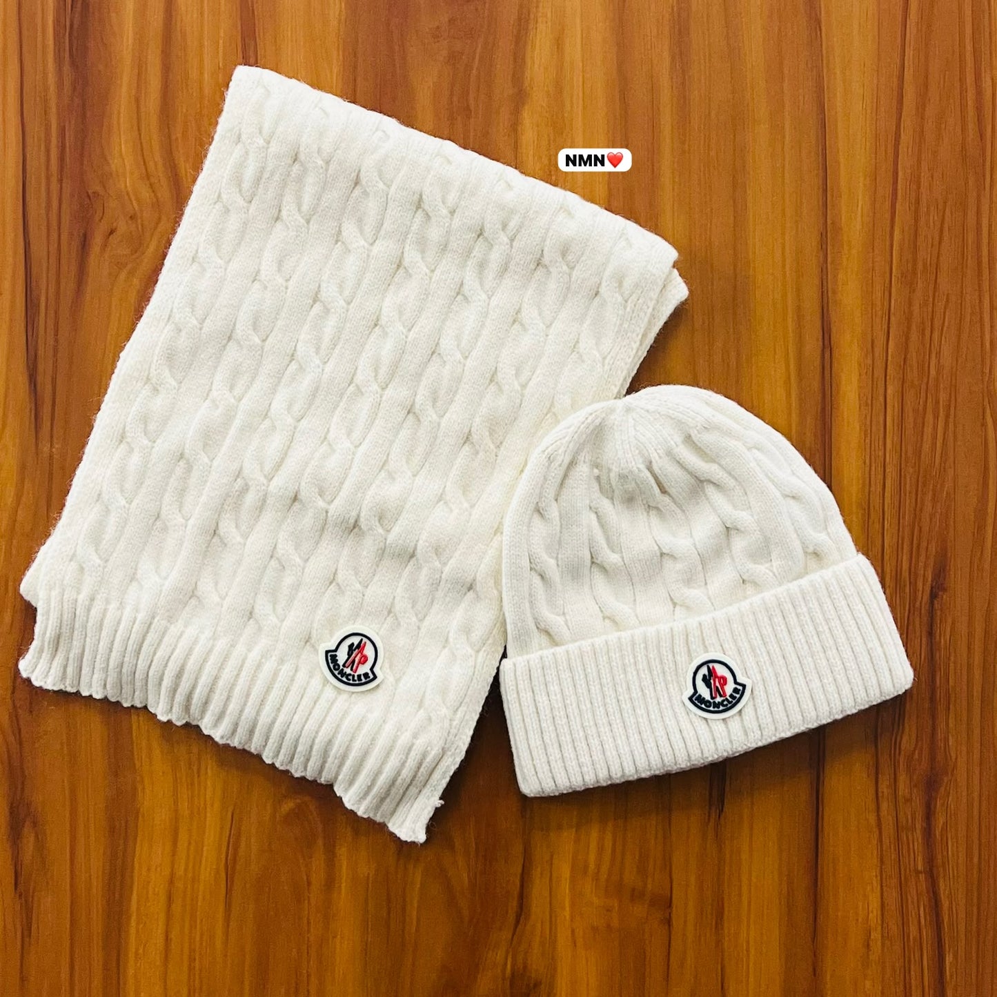 Winter cap and muffler set