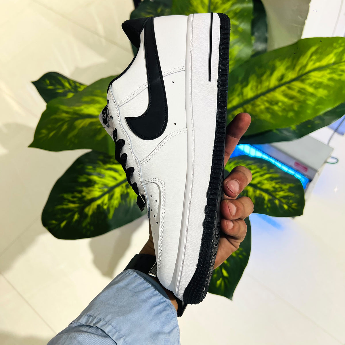 Shoes nike airforce 1 white black
