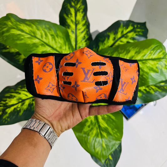 Face mask lv orange premium
