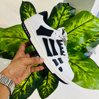 Shoes amiri skel top white