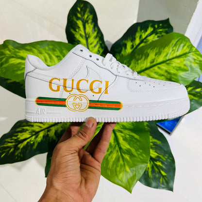 Shoes nike airforce 1 x gucci white