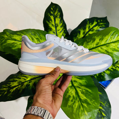 Shoes adidas super light running air net blue cream