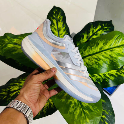 Shoes adidas super light running air net blue cream