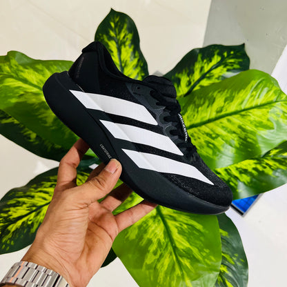 Shoes adidas black running sports