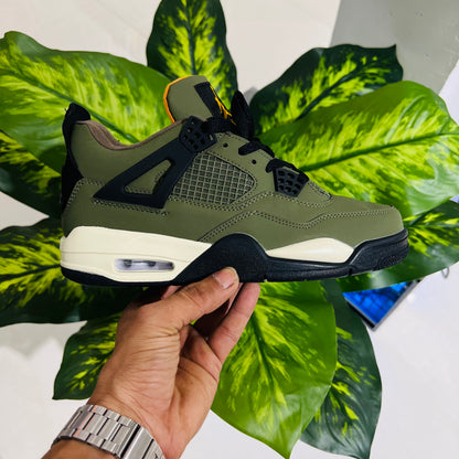 Shoes nike jordan 4 green army