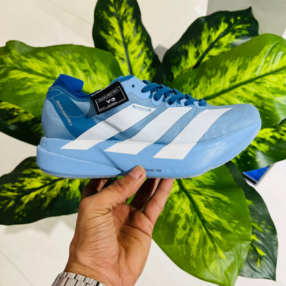 Shoes adidas blue running sports