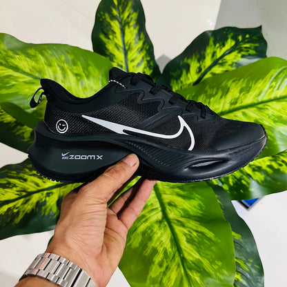 Shoes nike smiley all black running sports