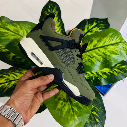 Shoes nike jordan 4 green army