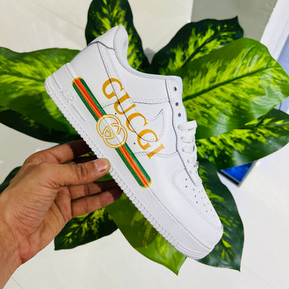 Shoes nike airforce 1 x gucci white
