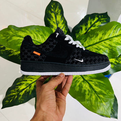 Shoes nike airforce 1 x gucci black