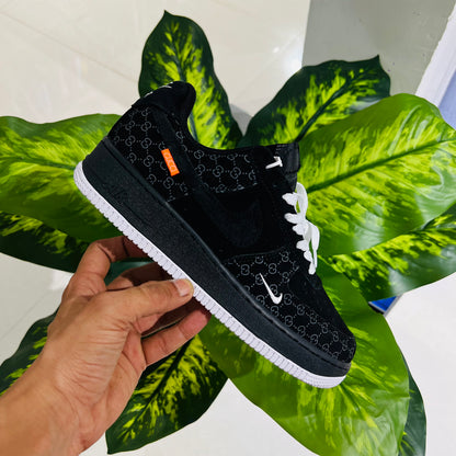 Shoes nike airforce 1 x gucci black