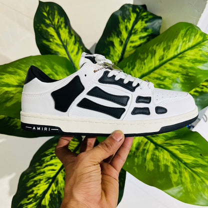 Shoes amiri skel top white